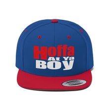 Load image into Gallery viewer, HoffaAtYaBoy Unisex Flat Bill Hat