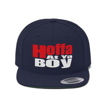 Load image into Gallery viewer, HoffaAtYaBoy Unisex Flat Bill Hat