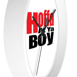 HoffaAtYaBoy Wall clock