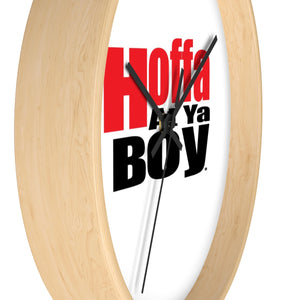 HoffaAtYaBoy Wall clock